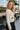 Laura Cream & Black Cardigan- side view - buttoned
