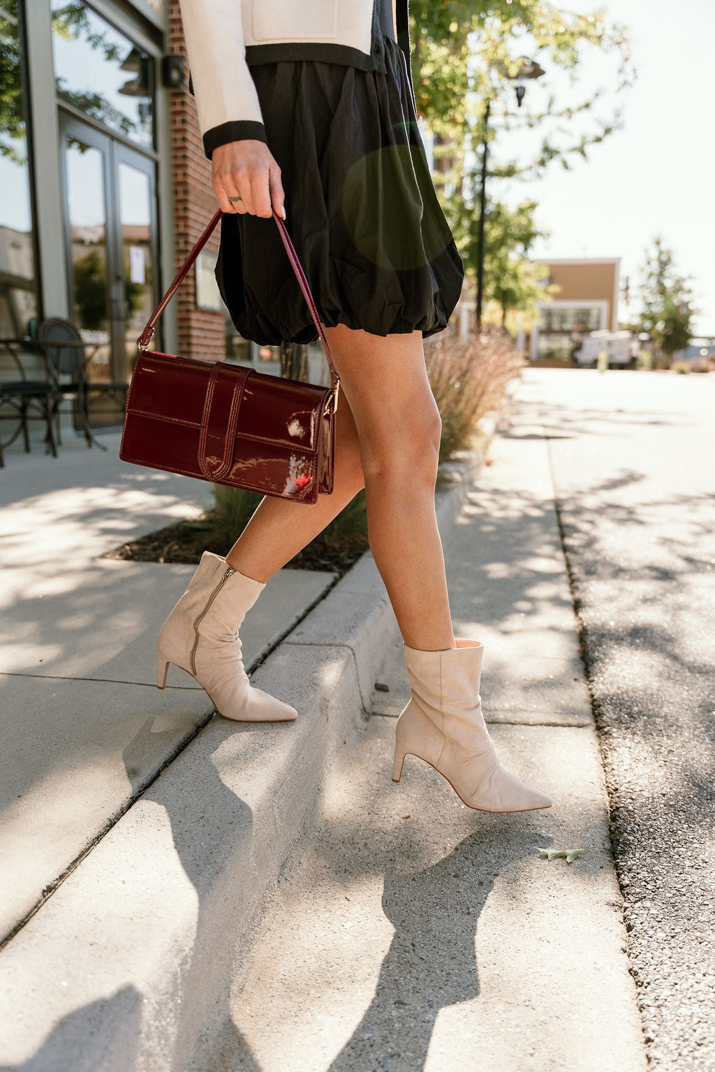 Fernly Dune Suede Boot- side view