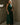 Khloe Green Satin Halter Maxi Dress- full body view