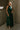 Khloe Green Satin Halter Maxi Dress- full body view