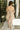 Ellison Beige & Gold Floral Mini Dress- full body back view
