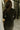 Natalie Long Sleeve Cropped Top- black -back view