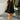 Rylee Pearl & Black Textured Mini Flare Dress- full body view