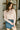 Elizabeth Blush Waffle Knit Sweater - Front view