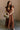 Zoey Embroidered Floral Ruffle Maxi Dress - full body front view - Brown