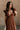 Zoey Embroidered Floral Ruffle Maxi Dress - upper body front view - brown