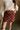 Amira Burgundy Multi Plaid Skirt- front view