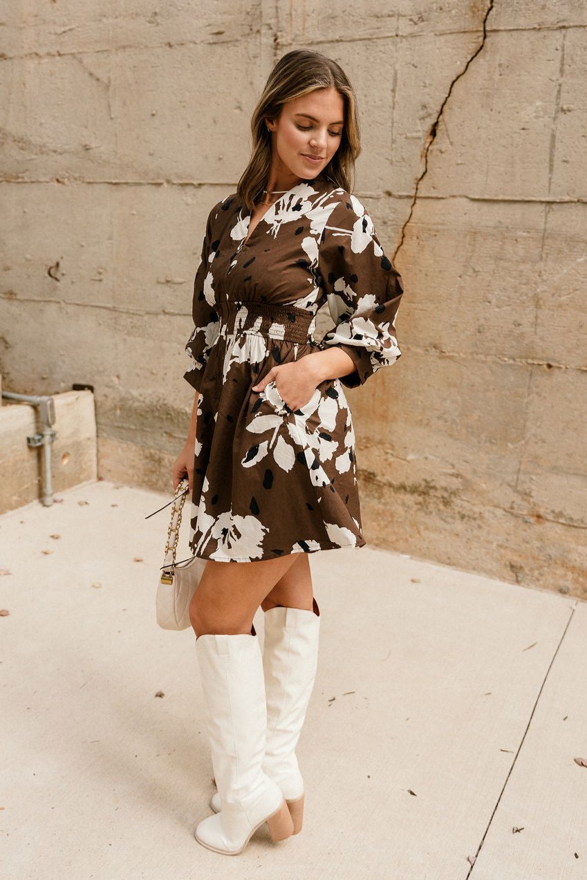 Anya Feather Mini Dress main image 1