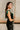 Calista Green Velvet Bow Strap Top - side view