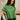 Celia Green Shimmer Puff Sleeve Top - frontal side view