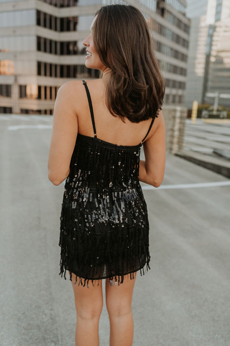 Gatsby Mini Dress Long Black Fringe Dress Sexy Sequin Dress Silver Sequin Dress Sequin Fringe Dress Gatsby Mini Dress Long Black Fringe Dress Sexy Sequin Dress Silver Sequin Dress Sequin Fringe Dress