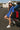 Blair Cobalt Blue Butter Soft Skort - full body side view