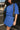 Blair Cobalt Blue Butter Soft Skort - close frontal side view