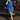 Blair Cobalt Blue Butter Soft Skort - full body front view