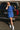 Blair Cobalt Blue Butter Soft Skort - full body front view