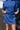 Blair Cobalt Blue Butter Soft Skort - close front view