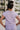 Dakota Lilac Grey Quarter-Zip Butter Soft Top - back view
