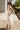 Ana Cream & Gold Zip-Up Midi Dress- side view