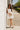 Leighton White Flare Mini Dress- full body view