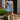 Britney Denim Flare Mini Dress - full body front view