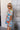 Isla White Multi Tropical Print Mini Dress - side view
