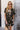 Laguna Black Tropical Printed Romper - front view