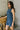 Kamryn Dark Denim Button-Up Vest- side view