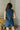 Kamryn Dark Denim Button-Up Vest- back view
