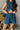 Kamryn Dark Denim Shorts - close up front view