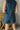 Kamryn Dark Denim Shorts - back view