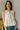 Faye White & Yellow Floral Pleated Peplum Tank- top view