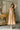 Katie Latte Brown Linen Midi Dress- full body view
