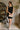 Jenna Black Side Scooped Neckline Mini Dress- front full body view