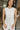 Kamryn White Denim Button-Up Vest- close up front view
