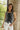 Vienna Navy & Cream Front Ties Tank- front view