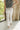 Laurel White Denim Cropped Flare Jeans- back view