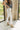 Laurel White Denim Cropped Flare Jeans- frontal side view