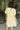 Kimber Light Yellow Flare Mini Dress- back view