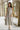 Tinsley Black & Oatmeal Linen Fray Midi Dress- front view