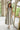 Tinsley Black & Oatmeal Linen Fray Midi Dress- full view