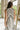 Tinsley Black & Oatmeal Linen Fray Midi Dress- close up back view