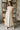 Tinsley Taupe & Oatmeal Linen Fray Midi Dress- full body view