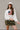 Americana Flag Ivory Knit Long Sleeve Top- front top view