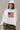 Americana Flag Ivory Knit Long Sleeve Top- top view