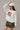 Americana Flag Ivory Knit Long Sleeve Top- side view