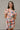 Lilah Multi Plaid & Floral Ruffle Mini Dress- front top view