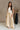 Harlow Beige Paper Bag Waist Pants- full body view