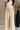 Harlow Beige Paper Bag Waist Pants- close up 
