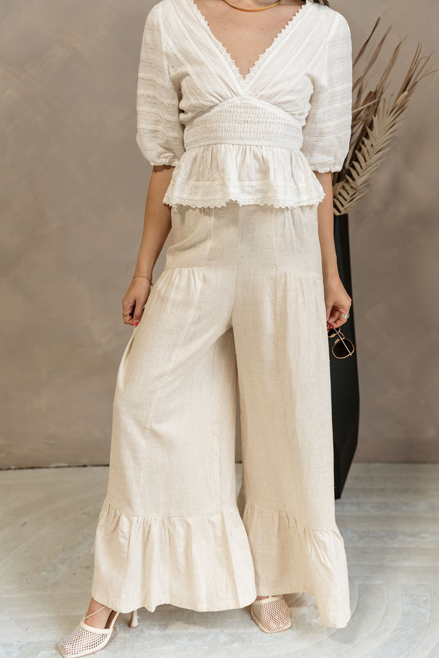 Venetia Pant - Oatmeal