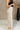 Everlee Oatmeal & Black Linen Stripe Pants- side view